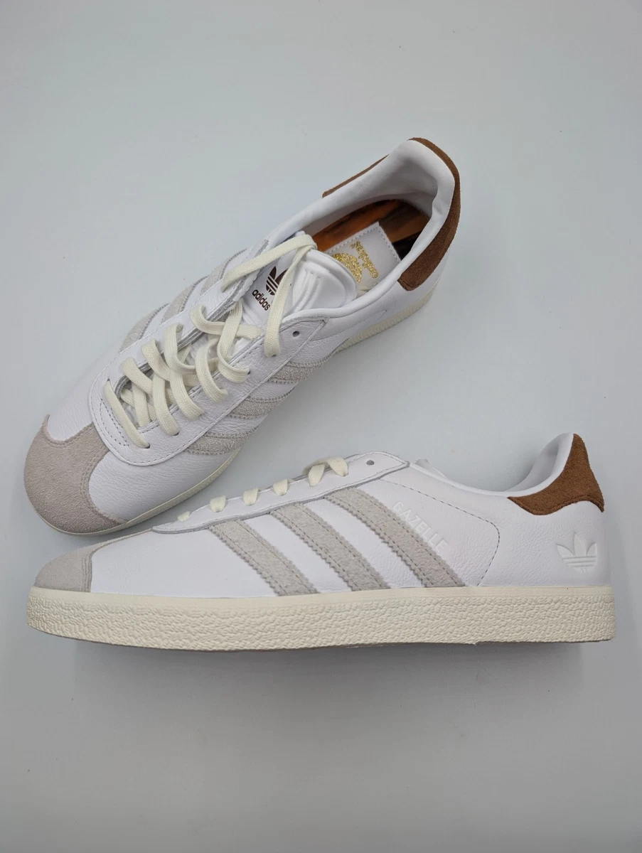 Adidas Gazelle Shoe Palace Exclusive White Brown for sale | eBay