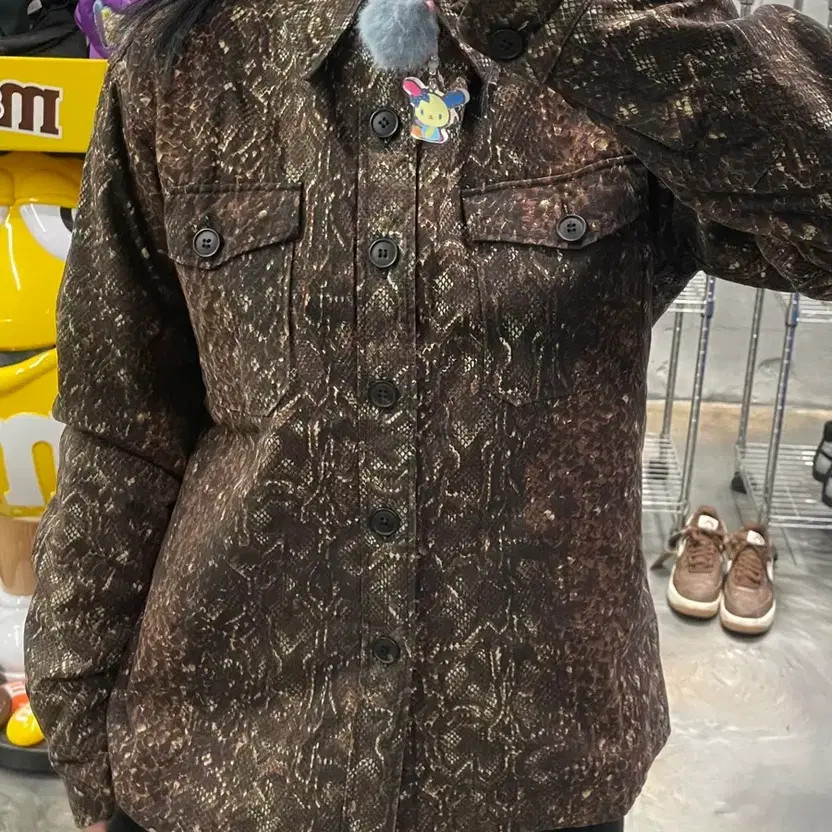 A.P.C Python Quilted Wax Jacket, Size M, Vintage,… - image 6