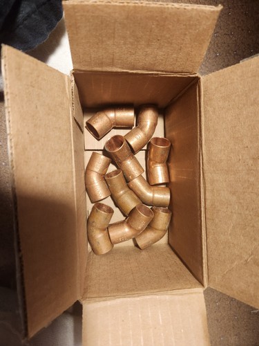 Nibco 3/4" 45 Degree Elbow C x C COPPER Sweat Plumbing Fitting *Lot of (10)*