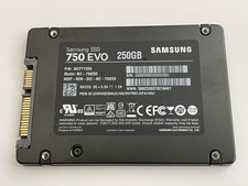 Samsung 250GB SSD 750 EVO 2.5" Solid State Drive MZ7TY250 *Tested*