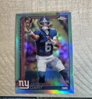 2025 Topps Chrome Jaxson Dart #306 RC Teal Refractor /299 NY Giants