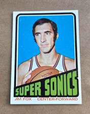 JIM  FOX ~~~ 1972 topps base card #34