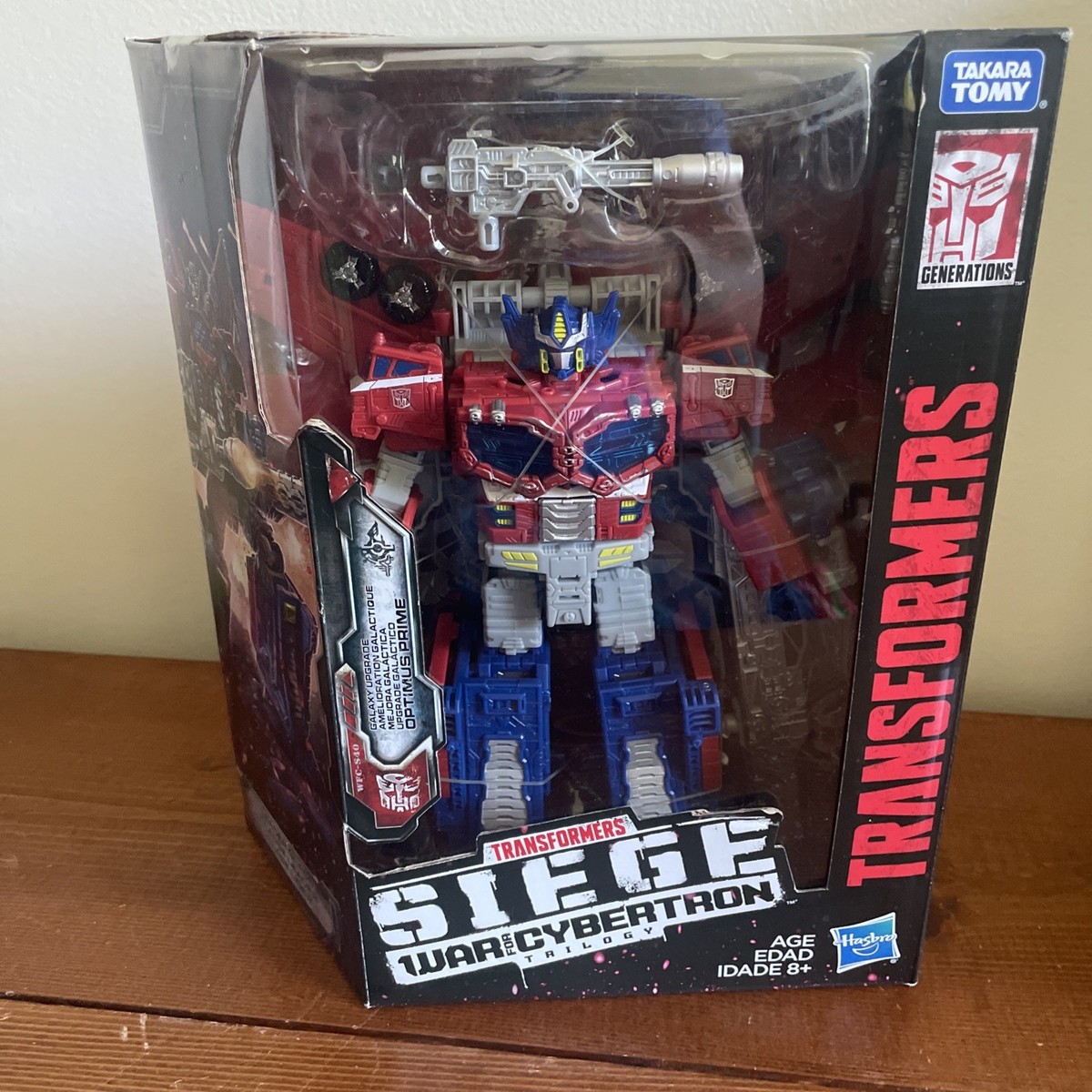 Transformers War for Cybertron Siege Optimus Prime Galaxy Upgrade