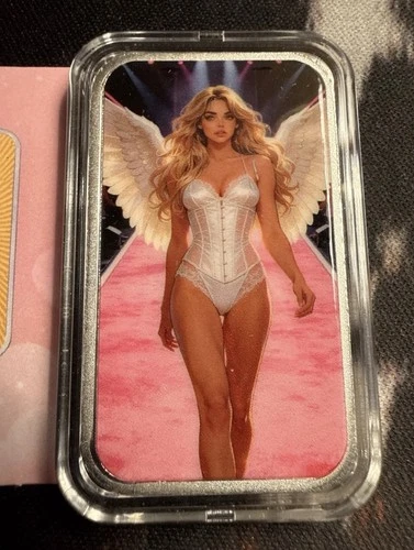 Bullion Baddie 1 oz  silver  "Heavenly Harper" Naughty See Description Below⬇️