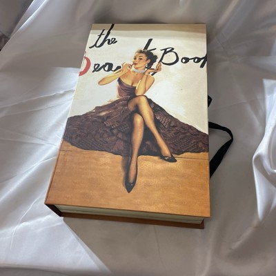 Rare iconic The Beauty Book' [box only] by Serious Skin Care unique designer box