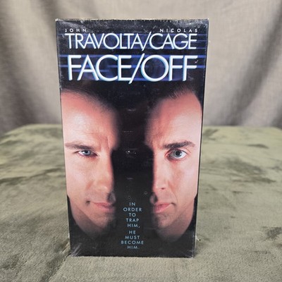 Face/Off (VHS, 1997) Tape Movie Nicolas Cage John Travolta NEW SEALED