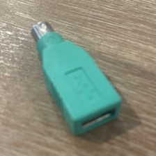USB Female to PS/2 PS2 Male Adapter Converter Connector For PC Mouse / Keyboard