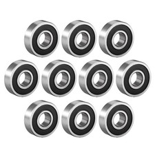 10pcs 6000-2RS Ball Bearings Double Sealed 10mmx26mmx8mm High Carbon Steel Z1