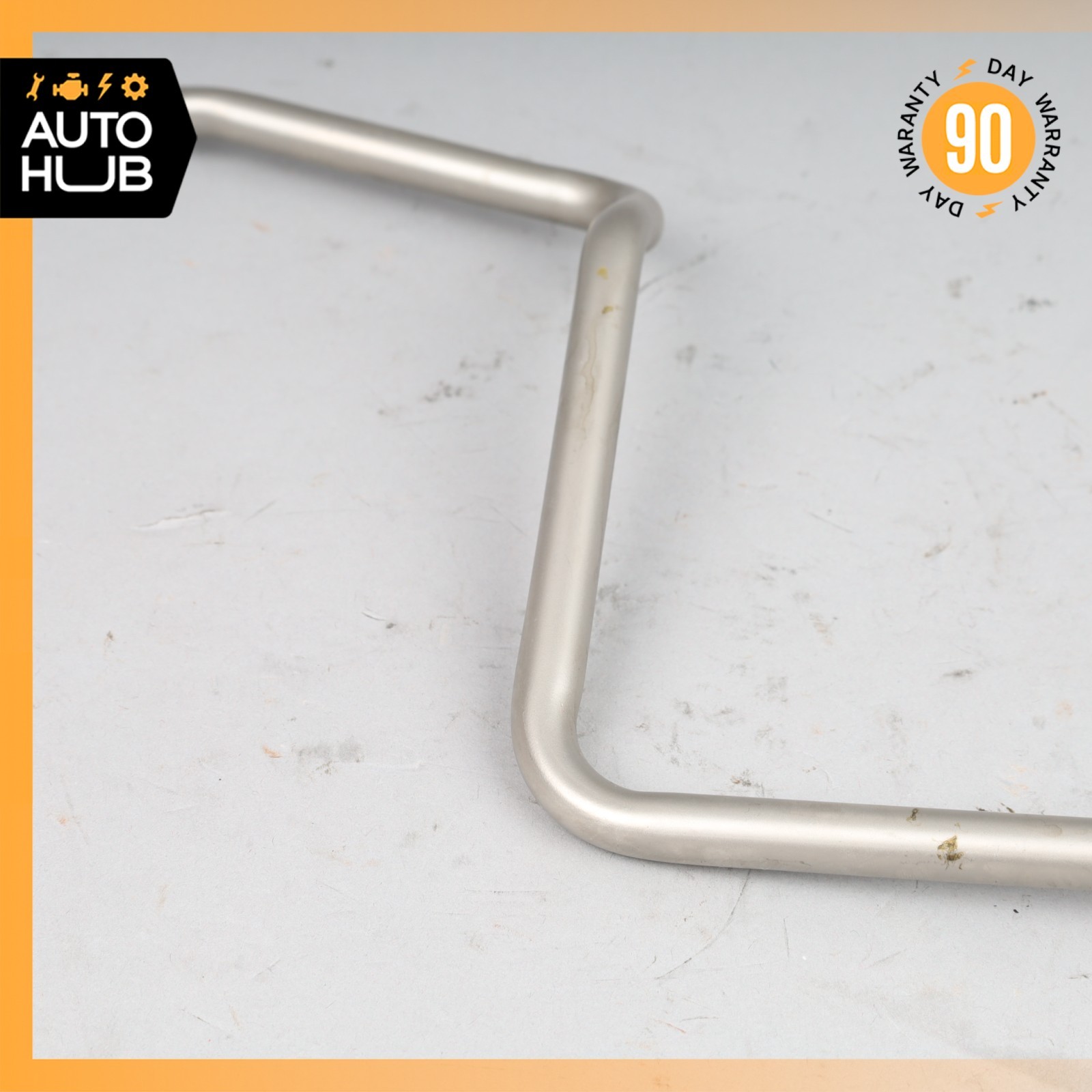 03-13 Bentley Continental GT GTC Upper Front Diff Oil Cooler Line 3W0317812 OEM