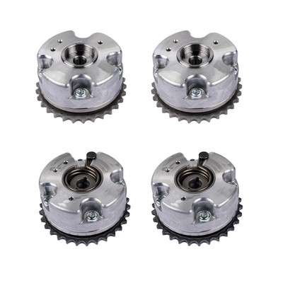 2x Intake & 2x Exhaust Camshaft Adjuster Fit for Audi A6 A8 Q7 R8 VW Touareg 4.2