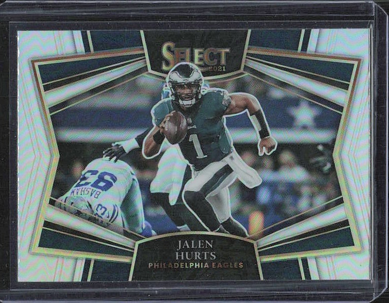 2021 Panini Select - Snapshots Jalen Hurts #SS-4 Silver Prizm