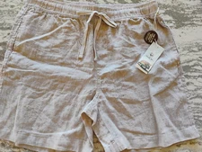 Panama Jack Linen Shorts, size Large, MINT FREE SHIPPING!