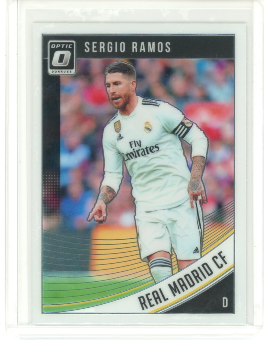 2018-19 PANINI DONRUSS SOCCER OPTIC BASE SERGIO RAMOS #31