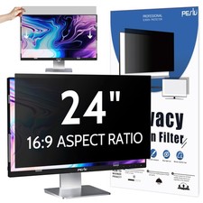 Computer Privacy Screen 24 Inch for 16:9 Widescreen Monitor, Removable 24inch...