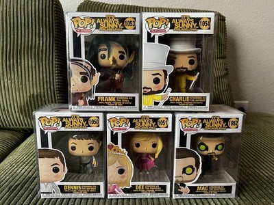 Funko Pop! It's Always Sunny in Philadelphia Charlie Mac Dennis Frank Dee Set