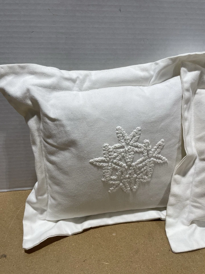 ALMOHADAS BORDADAS ESTRELLAS DE MAR COSTERAS RALPH LAUREN RARAS ~ PEQUEÑAS Foto 2 de 4