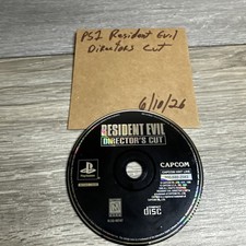 Resident Evil Director's Cut (Sony PlayStation 1, 1997) PS1 Disc only