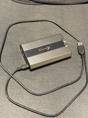 Creative Labs Sound BlasterX G6 7.1Channel HD Gaming DAC External USB Sound Card