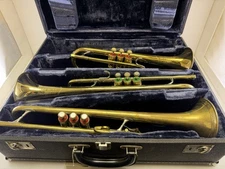 Trumpet  OLDS Ambassador Trumpet & Cornet with Super Trumpet Set & Large Case