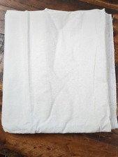 White on white Fabric with subtle leaf pattern 1yd x 44"
