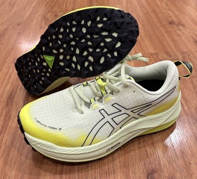Asics Trabuco Max 3 Cool Matcha/Black Men's Running Shoes Size 8.5