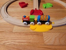 Brio Wooden Railway Train My First Railway 33727 Beginner Set Complete 