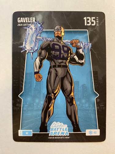 2026 Bo Jackson Battle Arena - GAVELER - Aaron Judge ICE parallel #62
