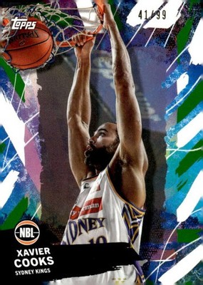 XAVIER COOKS 2025-26 Topps NBL /99 Green #82 Basketball  ID:174048
