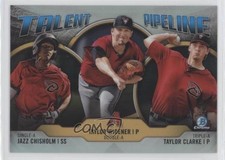 2019 Bowman Talent Pipeline Chrome Jazz Chisholm Taylor Widener Clarke 0w8