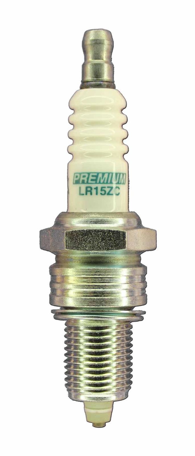 Brisk Spark Plug 14 mm Thread 19 mm Reach Heat Range 15 Each LR15ZC