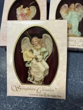 Seraphim Classics Angels by Roman Chrismas Tree Ornaments 1994