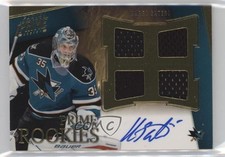 2011-12 Panini Prime Rookie Patch Auto 105/199 Harri Sateri #154 Patch Auto n1u