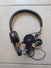Jabra Evolve 40 Mono Single-Ear Headset with USB-A Control Unit 3.5mm Jack Teams
