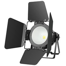 COB LED Spotlights Warm  Cold White Par Light Stage Light 200W with Barn Doors