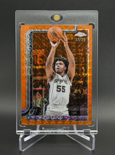Harrison Ingram 💥🏀 BASE ORANGE GEOMETRIC /25! 2025-26 Topps Chrome Basketball