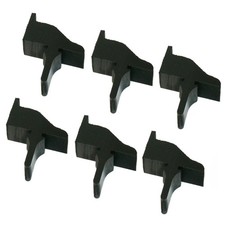 Hood To Fender Rubber Bumpers Style 2 1968-72 Oldsmobile Cutlass 442 6pc