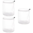  Set of 3 Säckchen Mit Zugband Zugbeutel Große Netzbeutel Maschenwaschbeutel