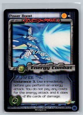 2002 Score Dragon Ball Z Cell Games Saga #16 Power Boost - VG