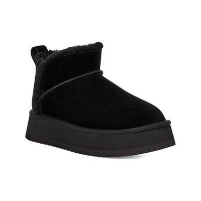 UGG Koolaburra Women's 8 Black Koola Ultra Mini Suede Platform