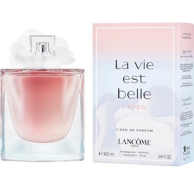 La Vie Est Belle L'eveil L'eau de Parfum Lancome REFILABLE Perfume 100ml/3.4 Oz