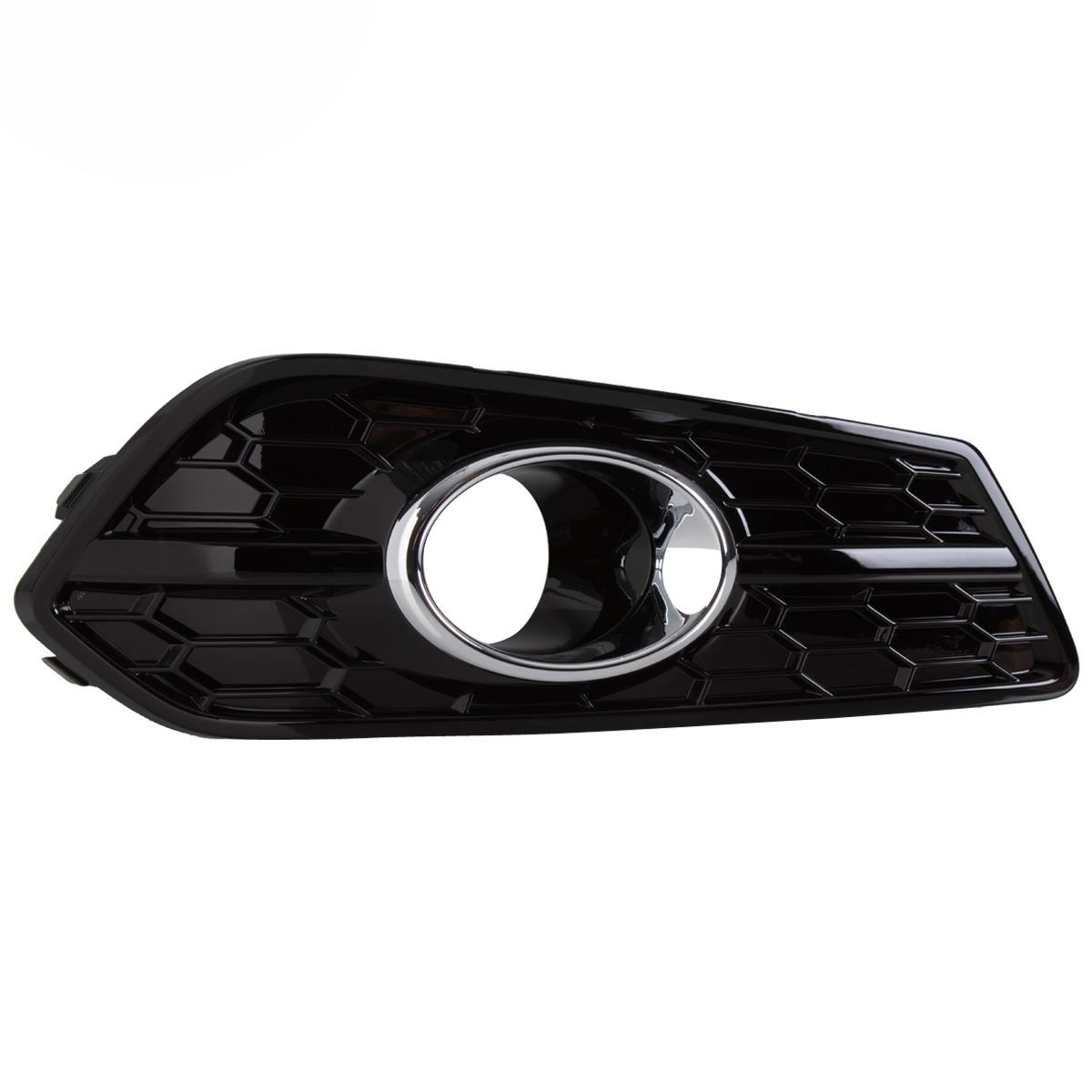 Logement de phare antibrouillard droit pour Ford S-MAX 2015 noir en ABS