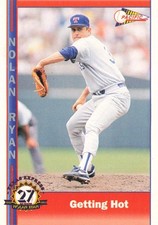 Getting Hot #224 1993 Pacific Texas Express Texas Rangers Baseball
