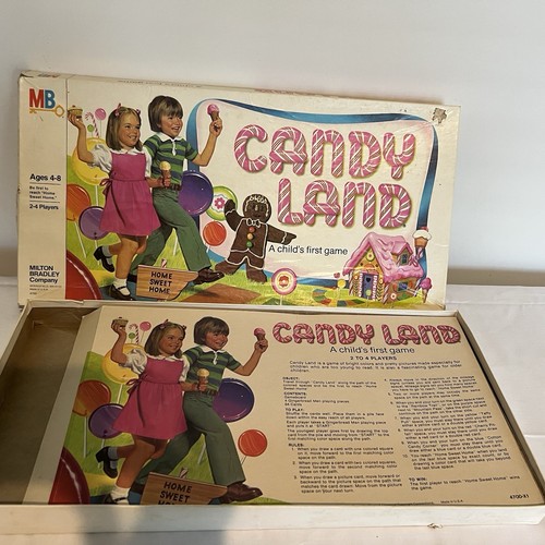 Vintage CANDY LAND Brettspiel 1978 von Milton Bradley vollständig - Bild 14 von 14