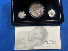2015 US Mint March of Dimes Special Silver Set #142