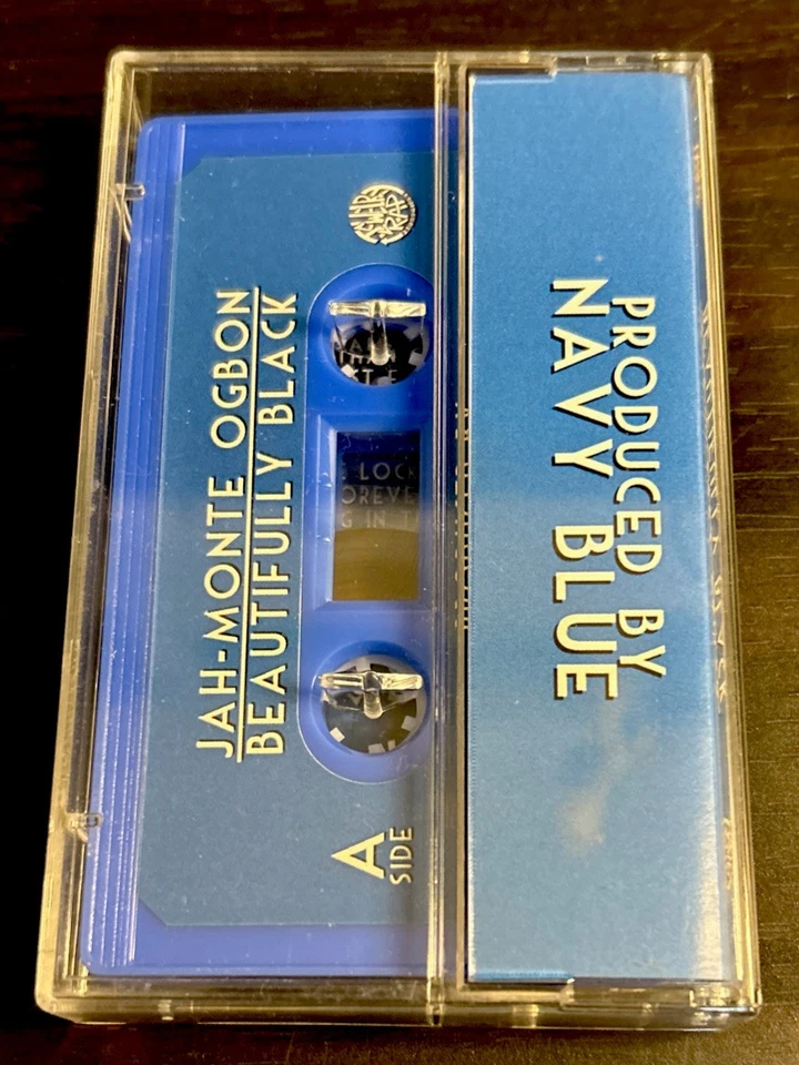 LORD JAH-MONTE OGBON & NAVY BLUE Beautifully Black 1/24 Royal Cassette Tape NEW! - Image 2 of 4