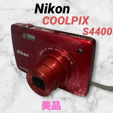 Nikon COOLPIX S4400 Red Compact Digital Camera 20MP Tested Excellent Condition