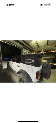 Sierra Offroad Soft Top Replacement 2021 - 2026 Ford Bronco 4DR - Black, Canvas