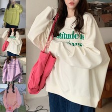 Casual Outing Plus Samt Pullover All-Match Casual Top bequeme Stoffmischung