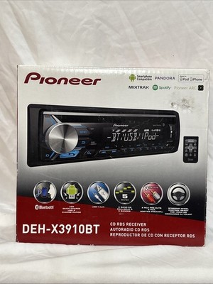 Pioneer DEH-X3910BT CD RDS Receiver W/Bluetooth FAST FREE SHIP