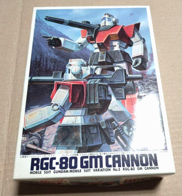 GUNDAM GM Cannon RGC-80 1:144 Retro Model Kit BANDAI